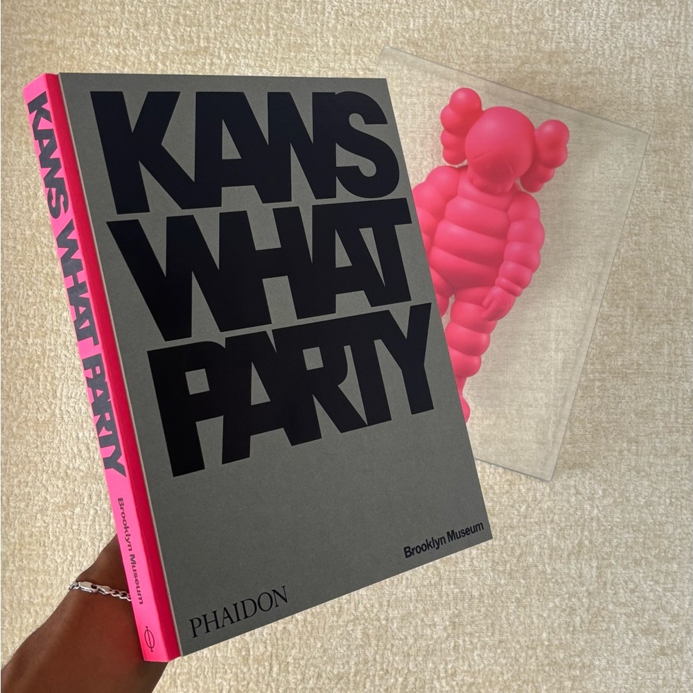 KAWS WHAT PARTY Hardcover Art Book – Sealed, Collectible